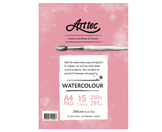 Arttec Watercolour Pads